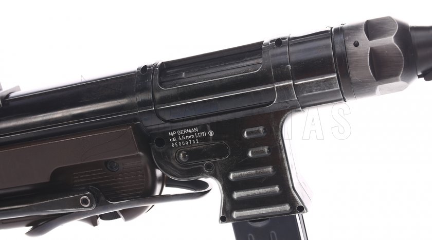 Légpisztoly-géppisztoly Umarex Legends MP40 GLE Full-Auto 4,5mm