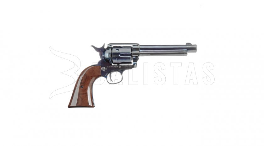 Légpisztoly revolver Umarex Colt SAA .45 Diabolo Blued/Brown 4,5mm