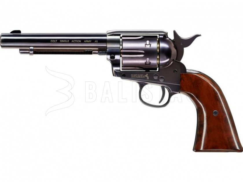 Légpisztoly revolver Umarex Colt Single Action Army SAA .45 blued 4,5mm