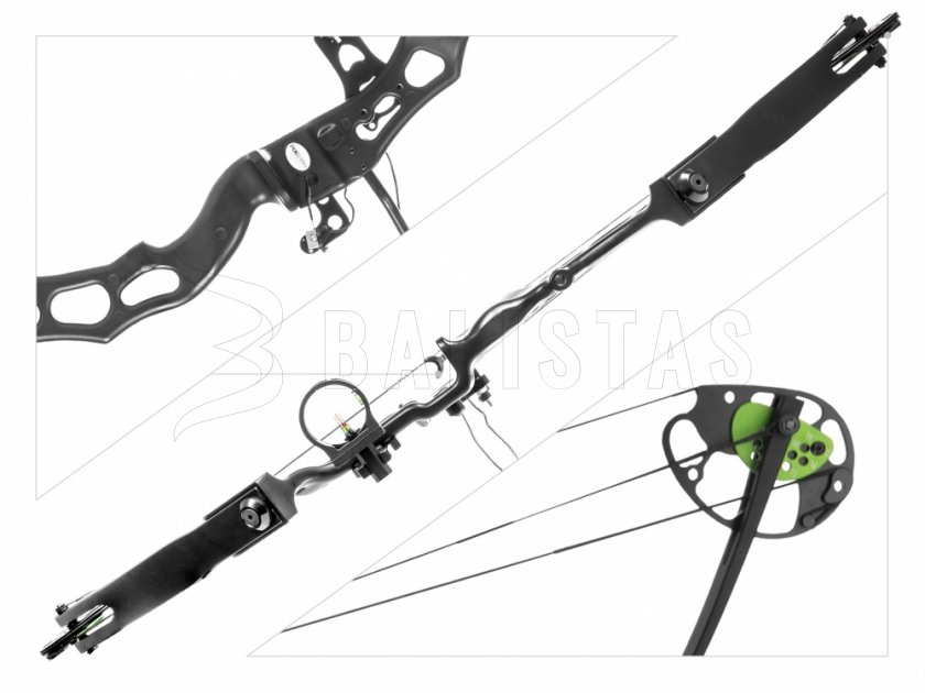 Luk Poe Lang Predator II fekete 45-65lbs