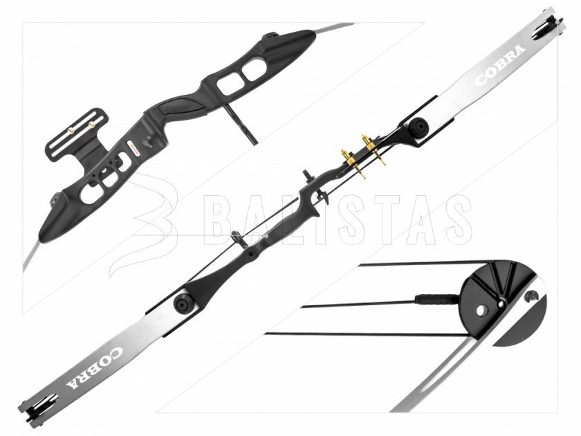 Luk Perfect Line Cobra kladkový 55lb ezüst bal kezes