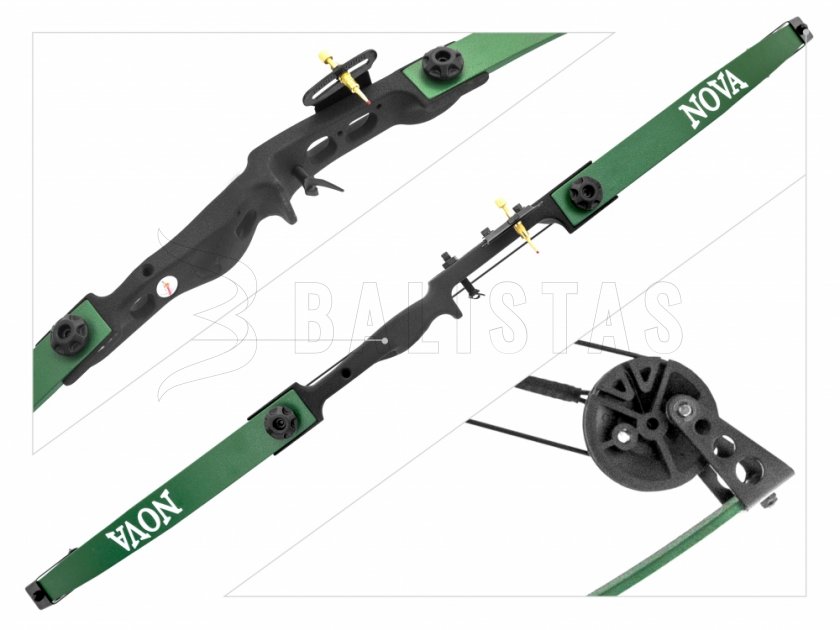 Perfect Line Nova Beetle csigás íj 25lb zöld