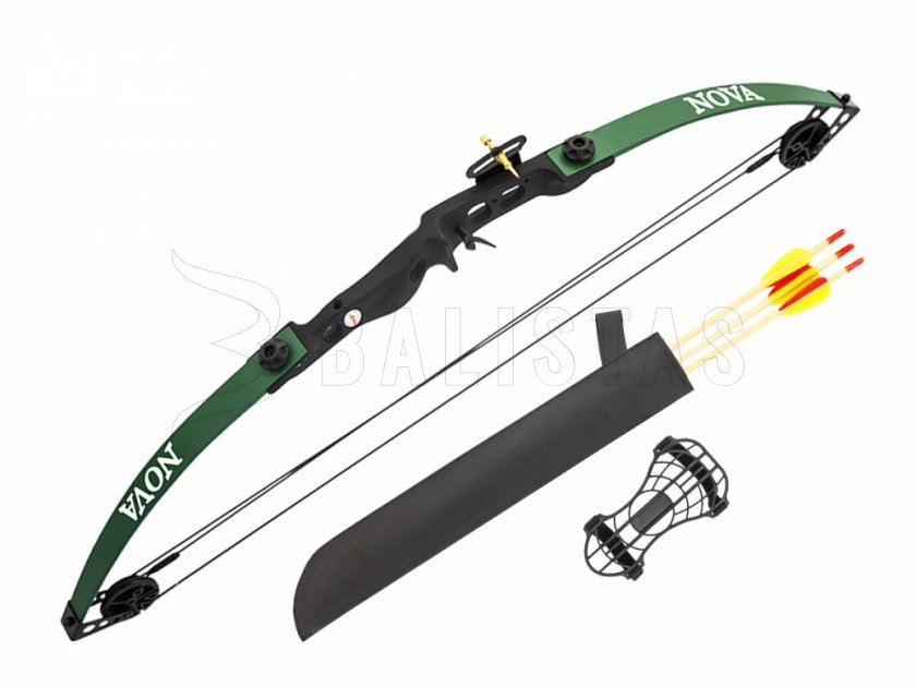 Perfect Line Nova Beetle csigás íj 25lb zöld