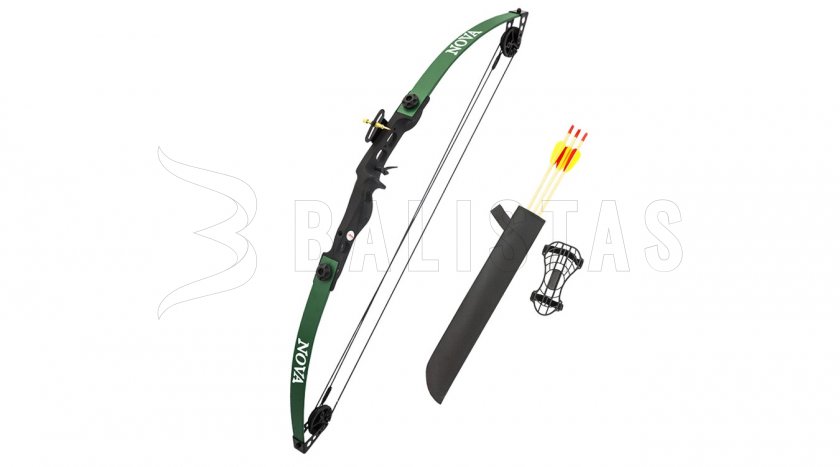 Perfect Line Nova Beetle csigás íj 25lb zöld