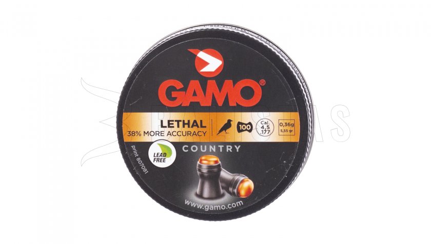 Diabolo Gamo Lethal 4,5mm 100db