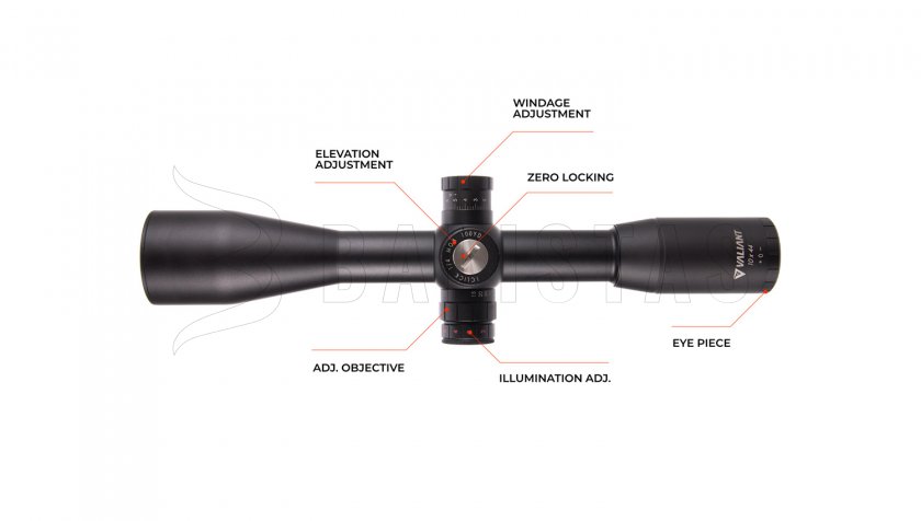 Távcső Valiant Zephyr 10x44 SF SIR FBR