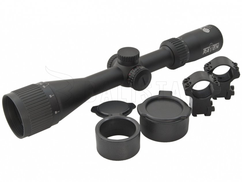Puska távcső Raven 3-9x40 AOE Mil-Dot