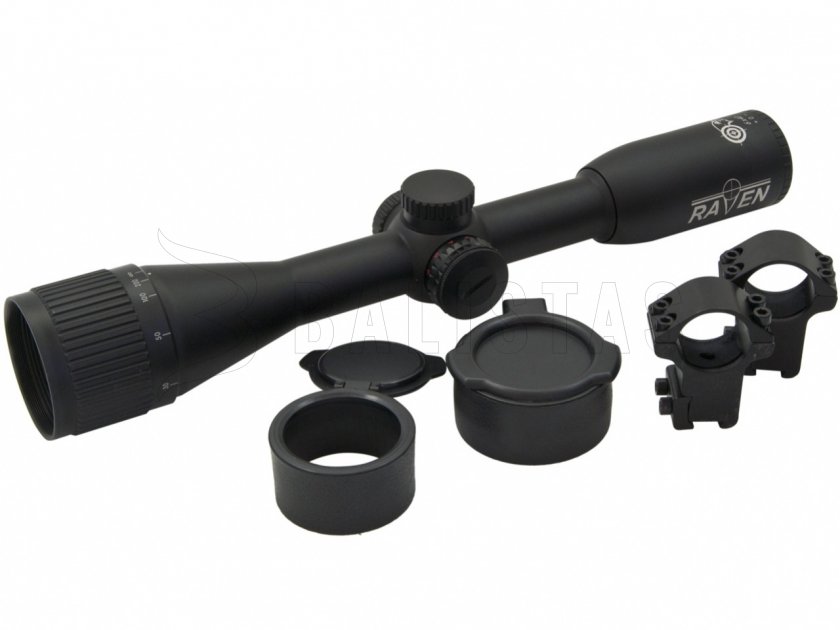 Távcső Raven 6x40 AOE Mil-Dot