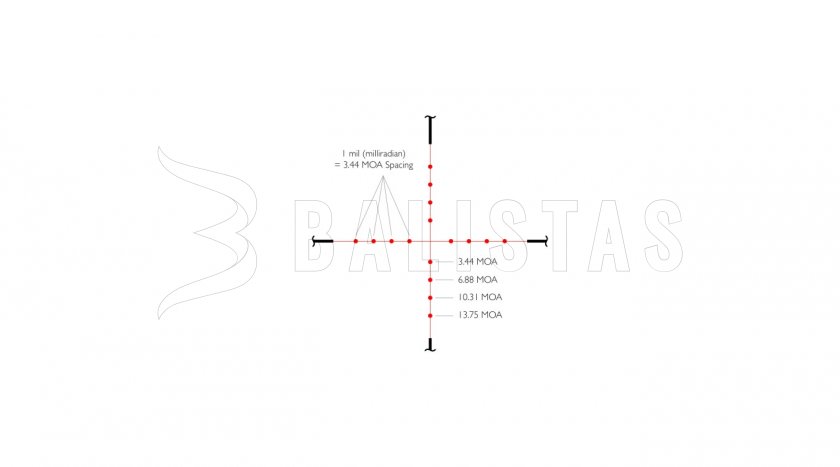 Hawke Vantage 4-16x50 AO Mil Dot IR céltávcső