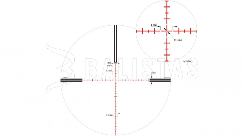 Távcső Optisan EVE 3-12x44Pi (MIL-NMH10X)