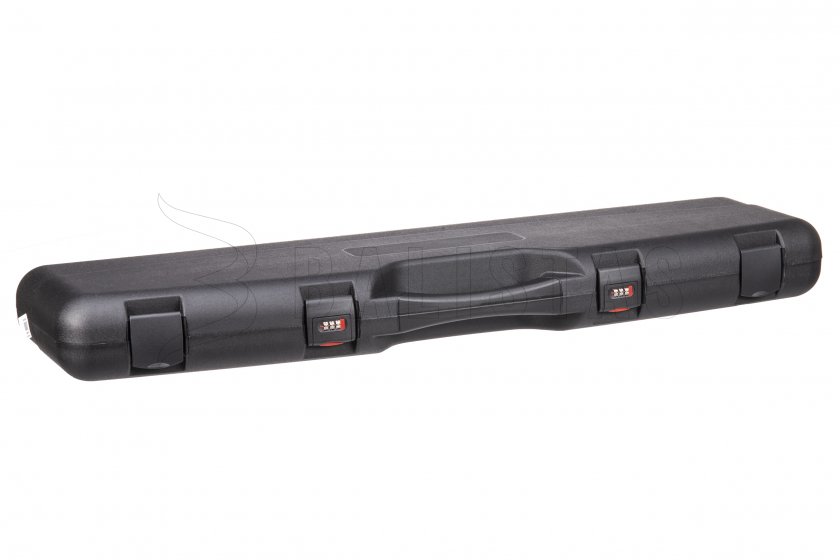 Fegyverkoffer 97x25x11 zárral