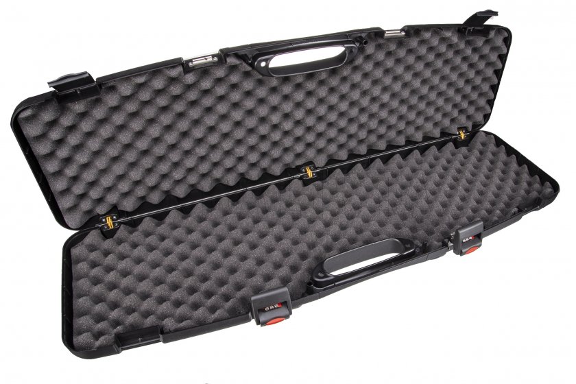 Fegyverkoffer 97x25x11 zárral