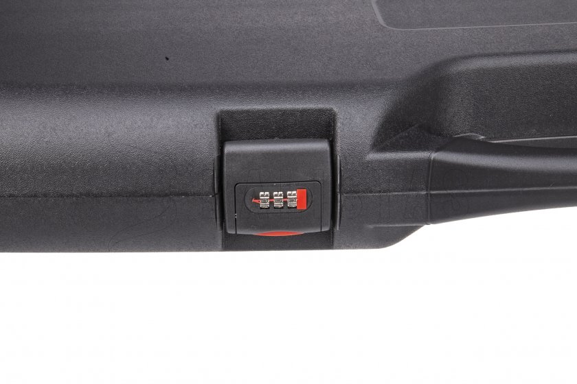 Fegyverkoffer 97x25x11 zárral