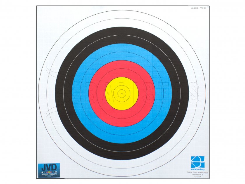 Papírcéltábla 80x80 cm