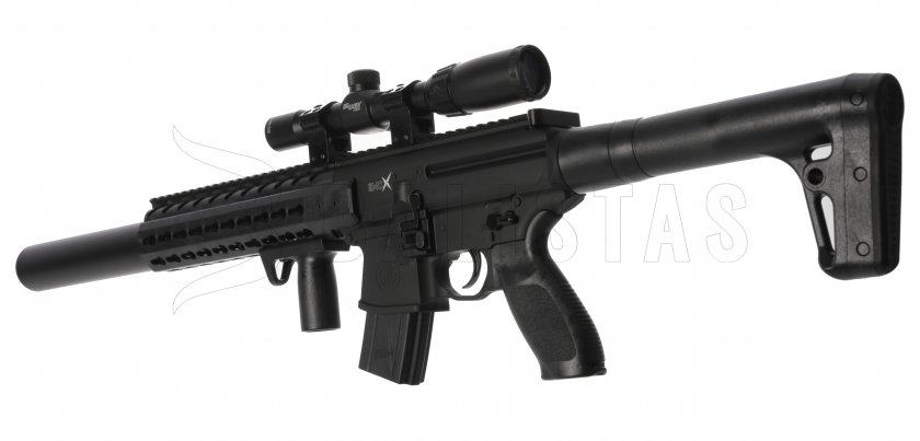 Légpuska Sig Sauer MCX 4,5mm távcsővel