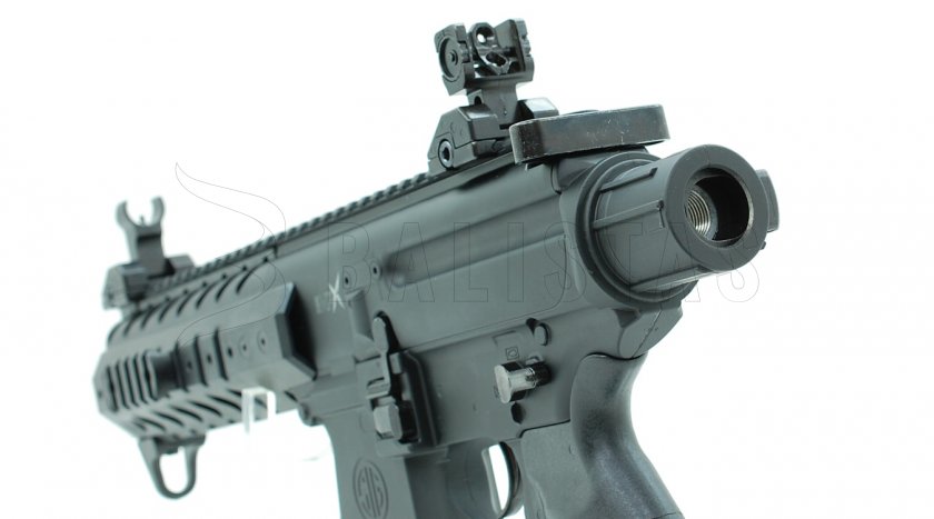 Légpuska Sig Sauer MPX 4,5mm kolimátorral