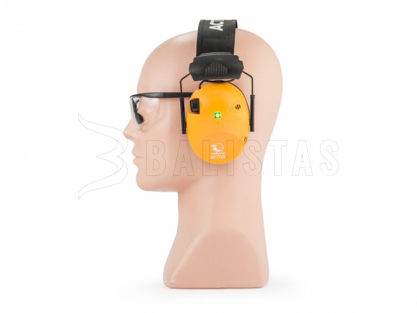 RealHunter Aktivní Pro narancssárga fültok + szemüveg