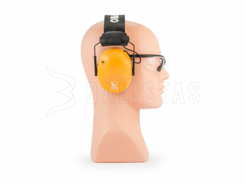 RealHunter Aktivní Pro narancssárga fültok + szemüveg