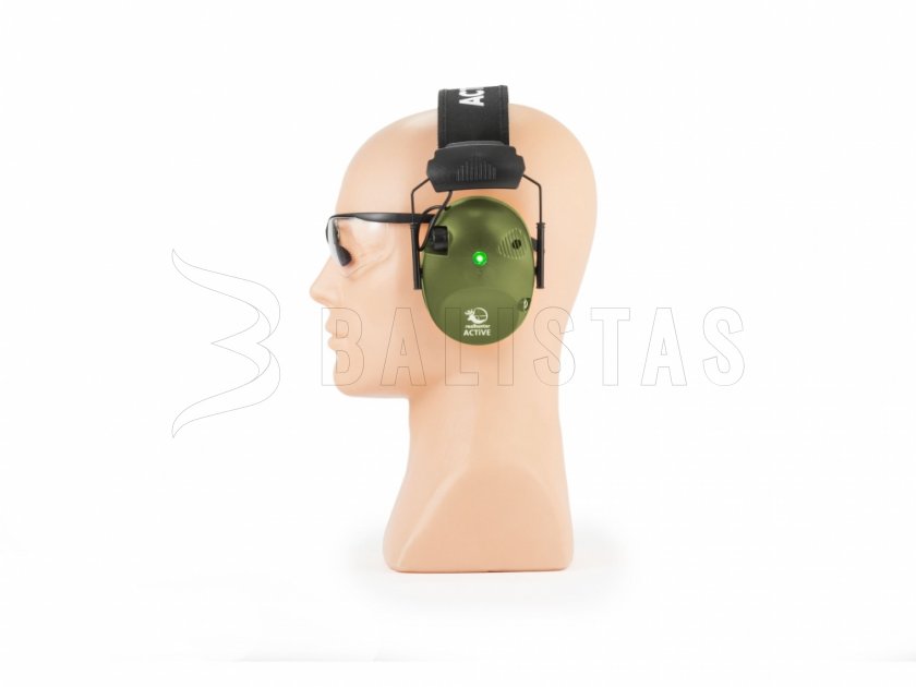 RealHunter Aktivní Pro zöld fültok + szemüveg