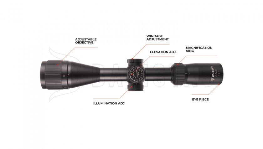 Valiant Themys 3-9x40 AO SIR 20x 1/2Mil-dot céltávcső