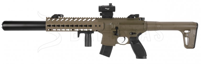 Sig Sauer MCX FDE 4,5 mm légpuska kolimátorral