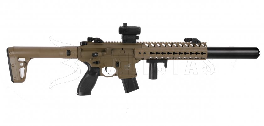 Sig Sauer MCX FDE 4,5 mm légpuska kolimátorral