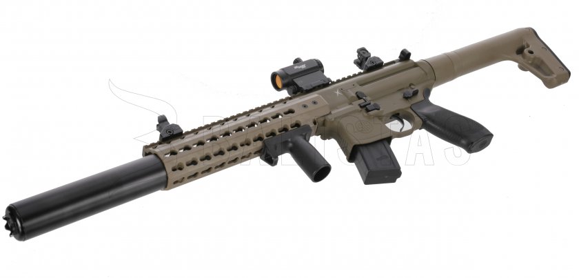 Sig Sauer MCX FDE 4,5 mm légpuska kolimátorral