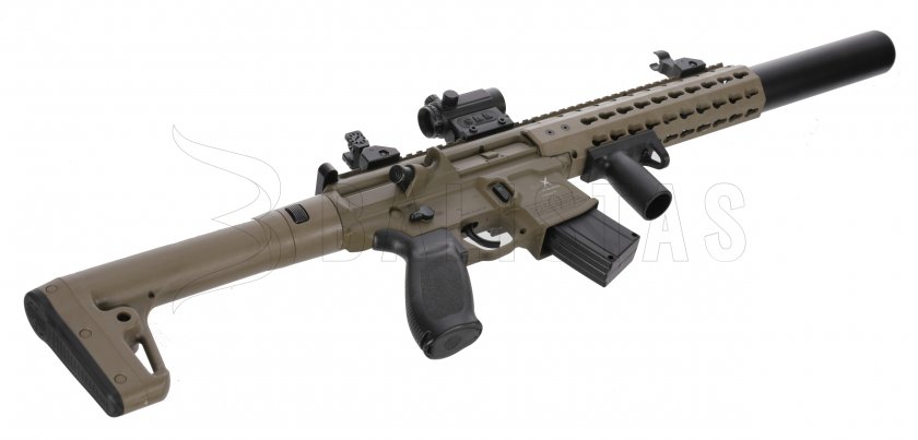 Sig Sauer MCX FDE 4,5 mm légpuska kolimátorral