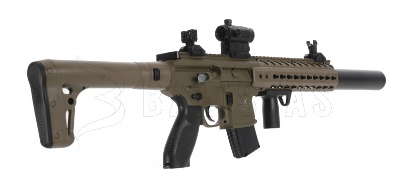 Sig Sauer MCX FDE 4,5 mm légpuska kolimátorral