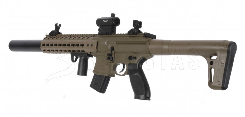Sig Sauer MCX FDE 4,5 mm légpuska kolimátorral