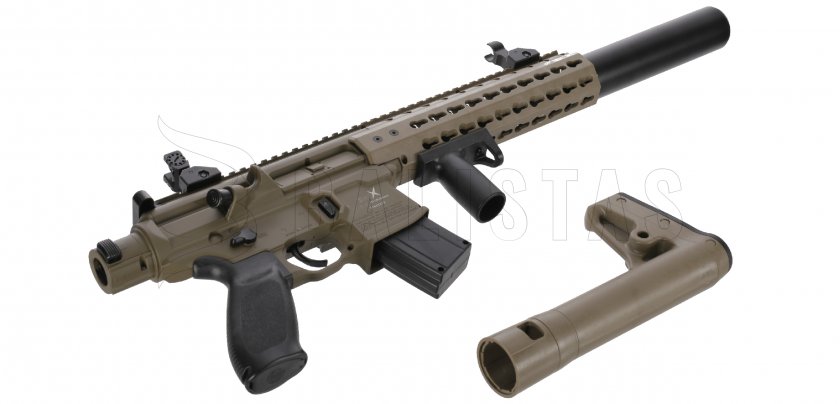 Légpuska Sig Sauer MCX FDE 4,5mm