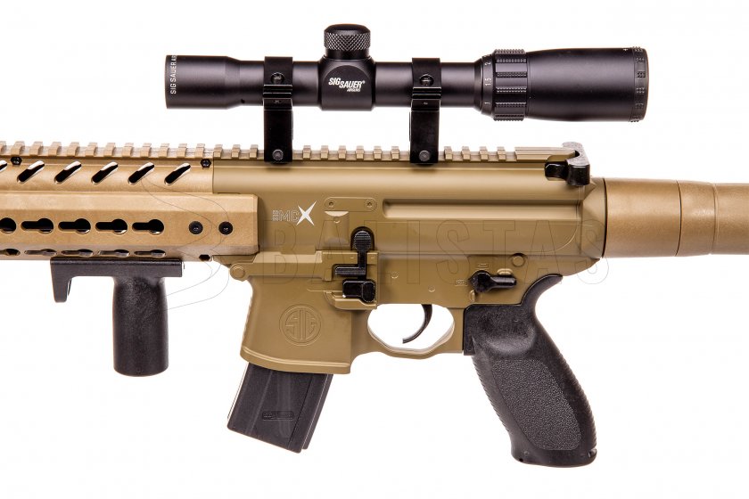 Légpuska Sig Sauer MCX FDE 4,5mm távcsővel