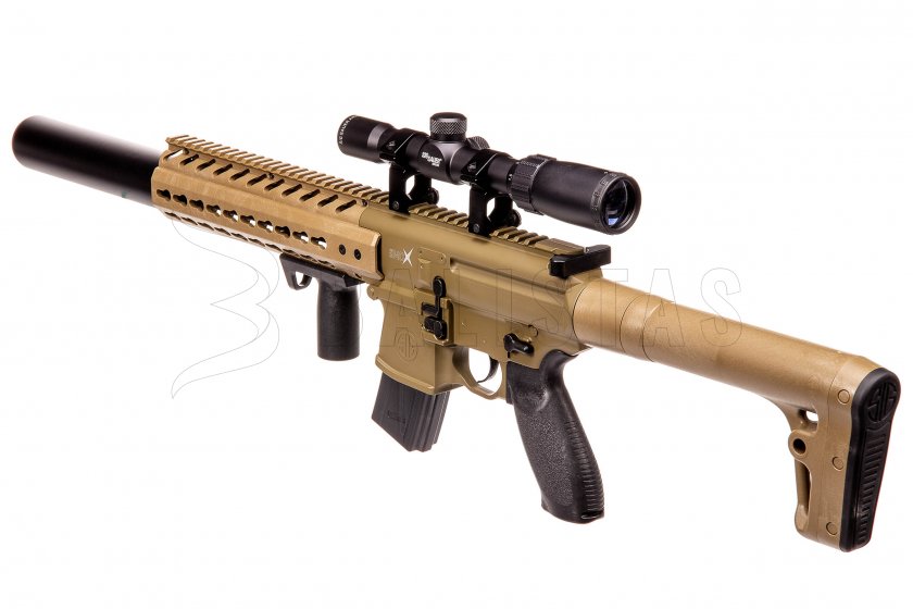 Légpuska Sig Sauer MCX FDE 4,5mm távcsővel