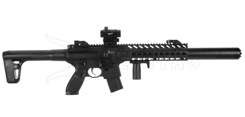Légpuska Sig Sauer MCX 4,5mm kolimátorral