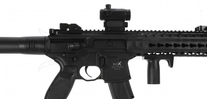 Légpuska Sig Sauer MCX 4,5mm kolimátorral