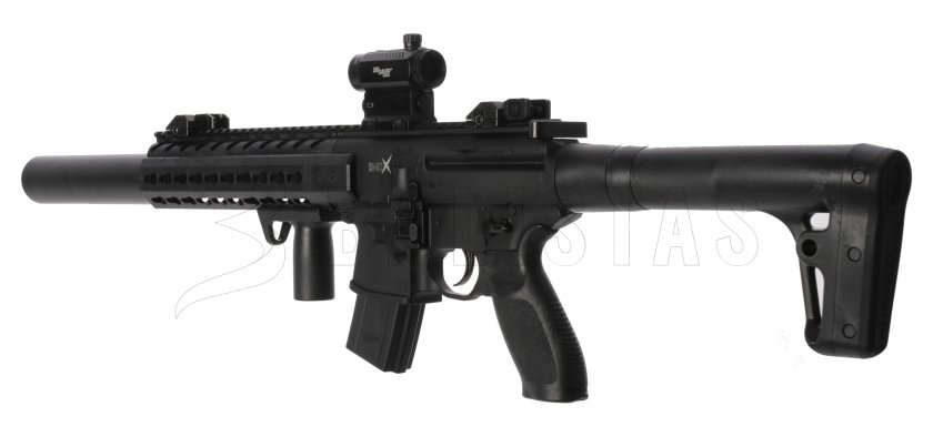 Légpuska Sig Sauer MCX 4,5mm kolimátorral