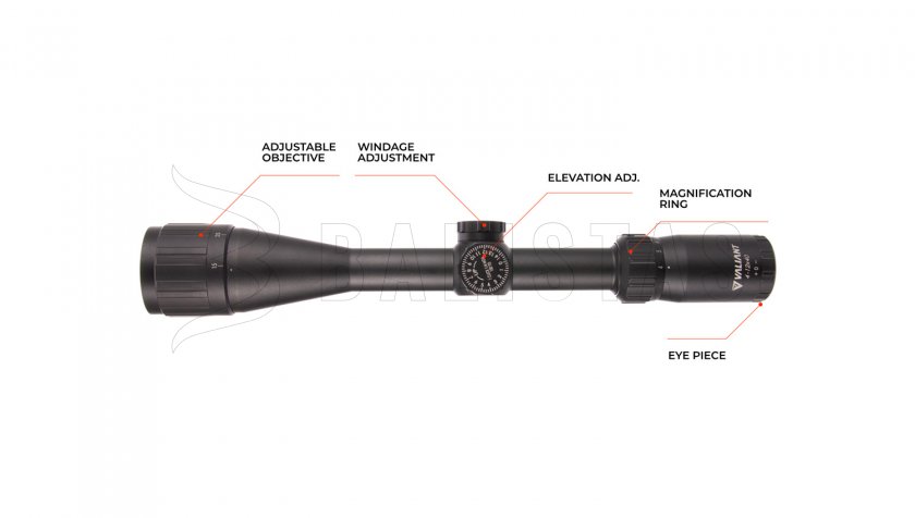 Valiant Themys 4-12x40 AO RAQ céltávcső