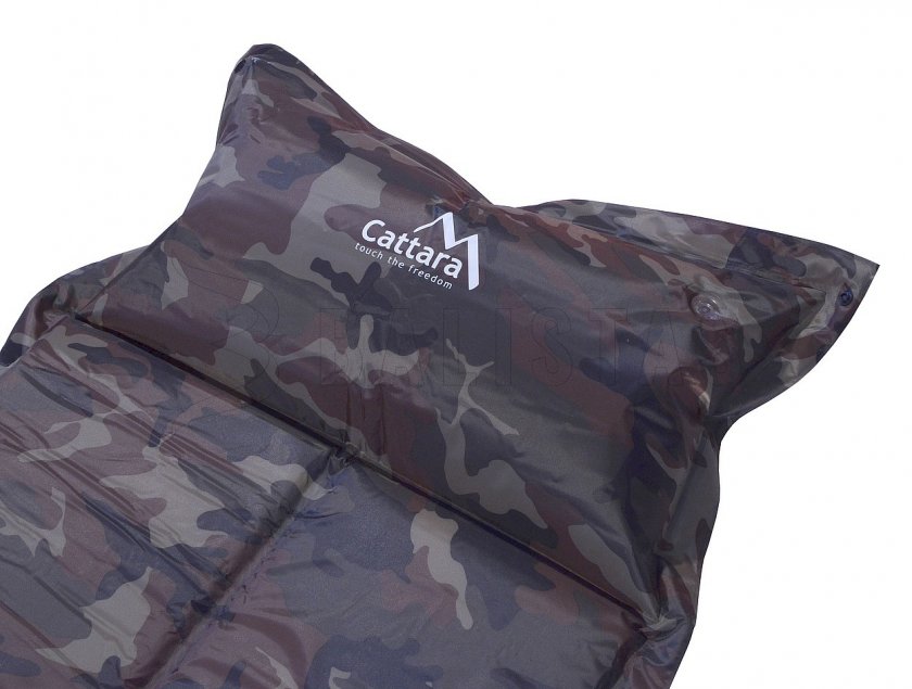 Önfelfújó matrac Cattara Navy 2,5cm párnával