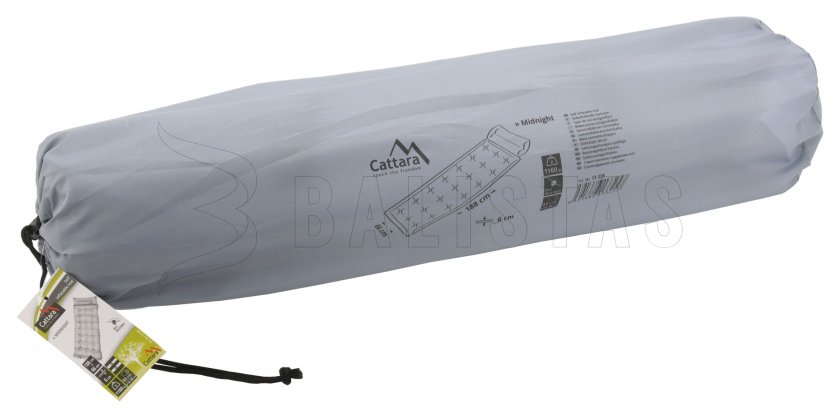 Önfelfújó matrac Cattara Midnight 180x66x4cm párnával