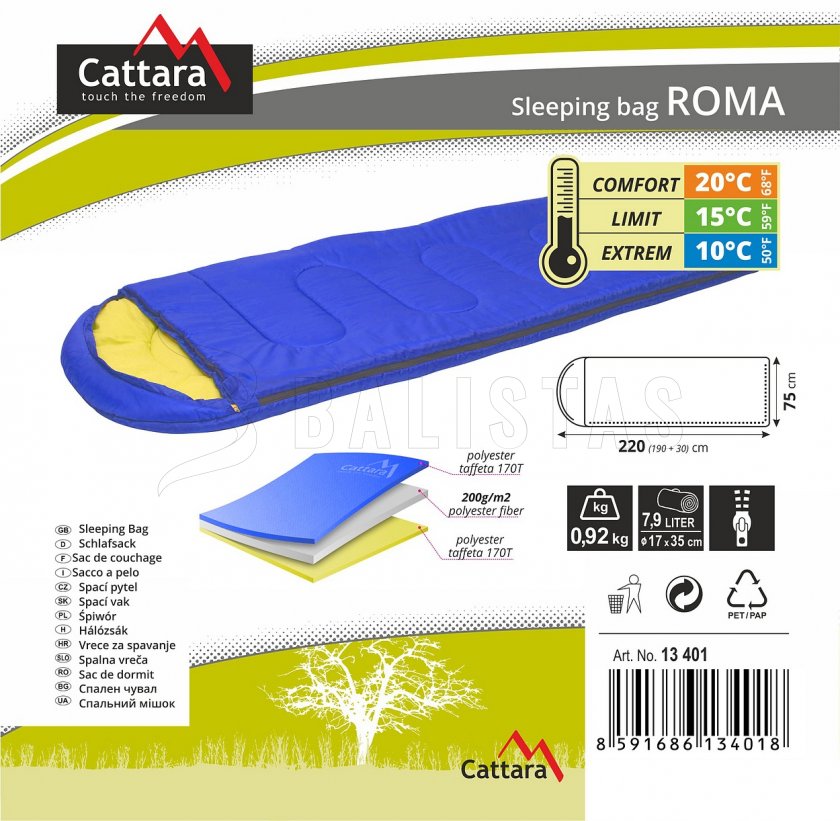 Roma dekový hálózsák 200 cm