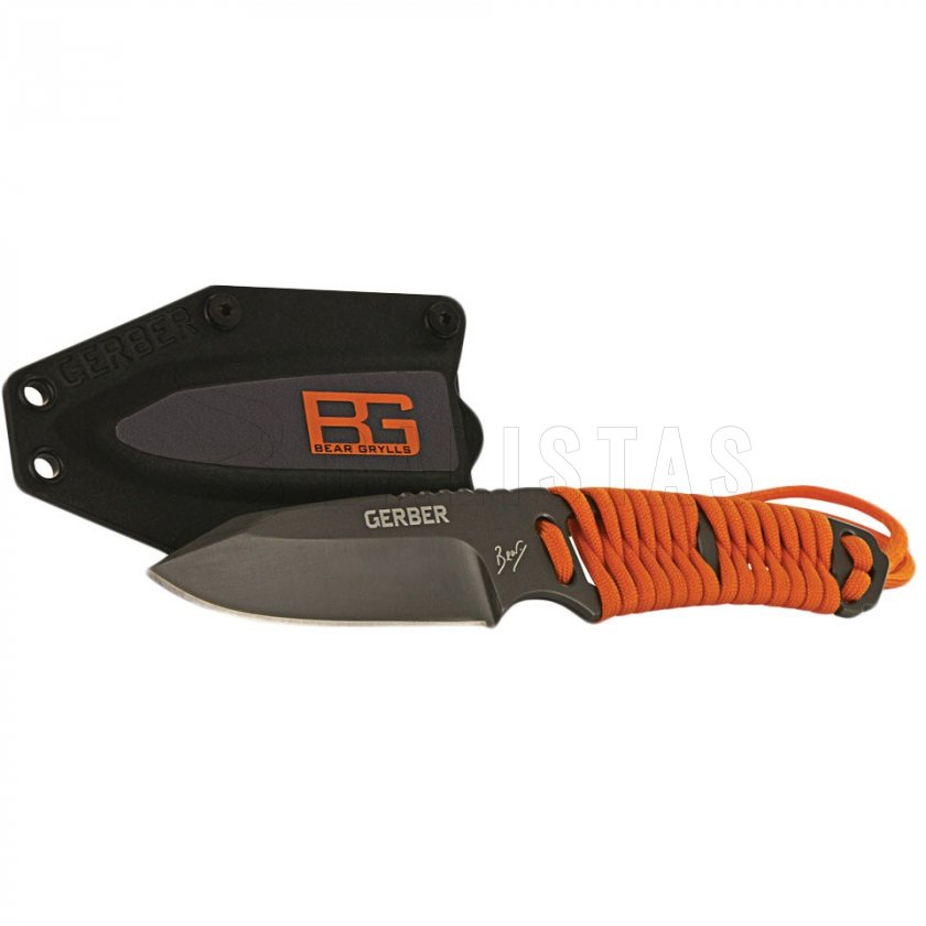 Gerber Bear Grylls Paracord kés, sima él
