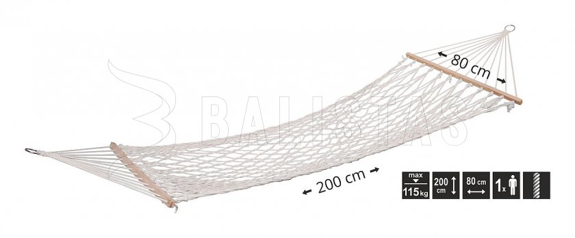 Függőágy 200x80 cm