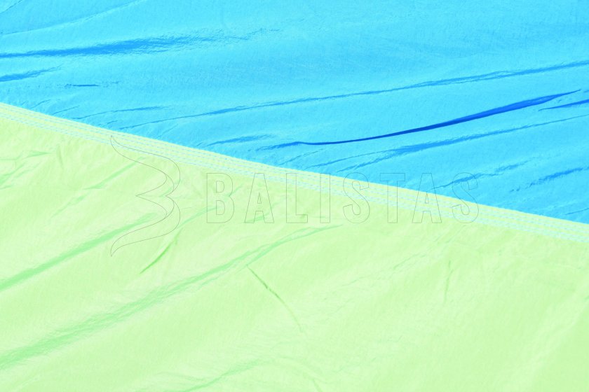 NYLON függőágy 275x137 cm zöld-kék