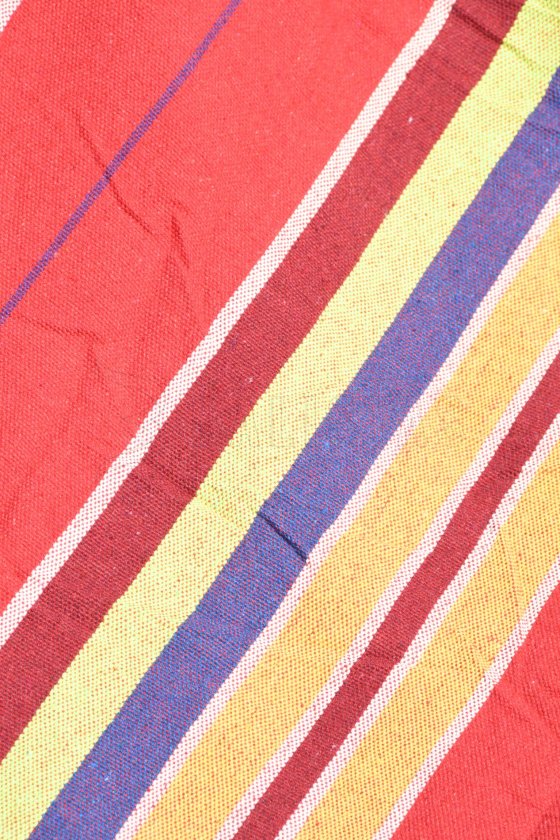 TEXTIL függőágy 200x100 cm piros-sárga
