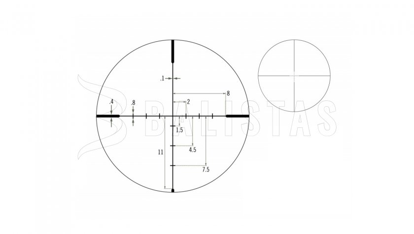 Vortex Crossfire II 6-18x44 AO Dead-Hold BDC MOA céltávcső
