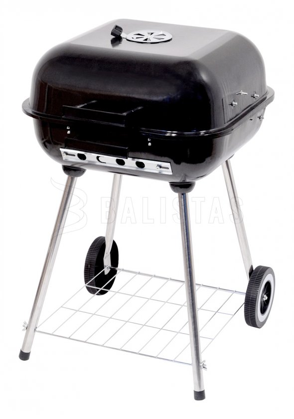 Trapani téglalap alakú faszenes grill, 46 cm