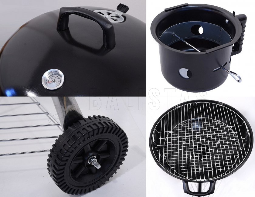 Taranto faszenes gömbgrill 55 cm