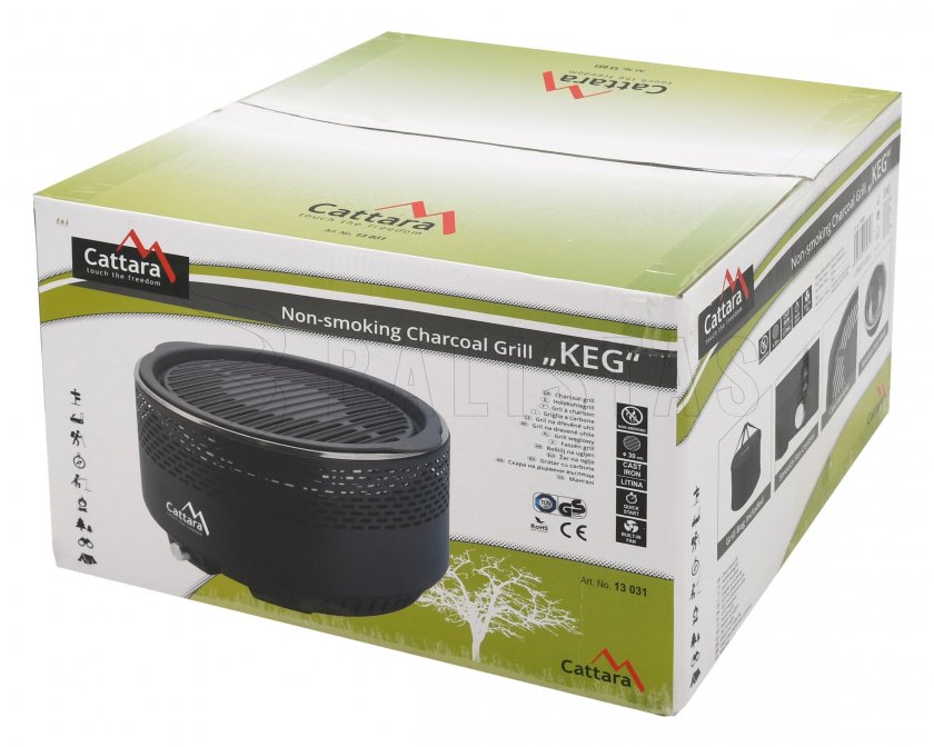 KEG asztali faszéngrill
