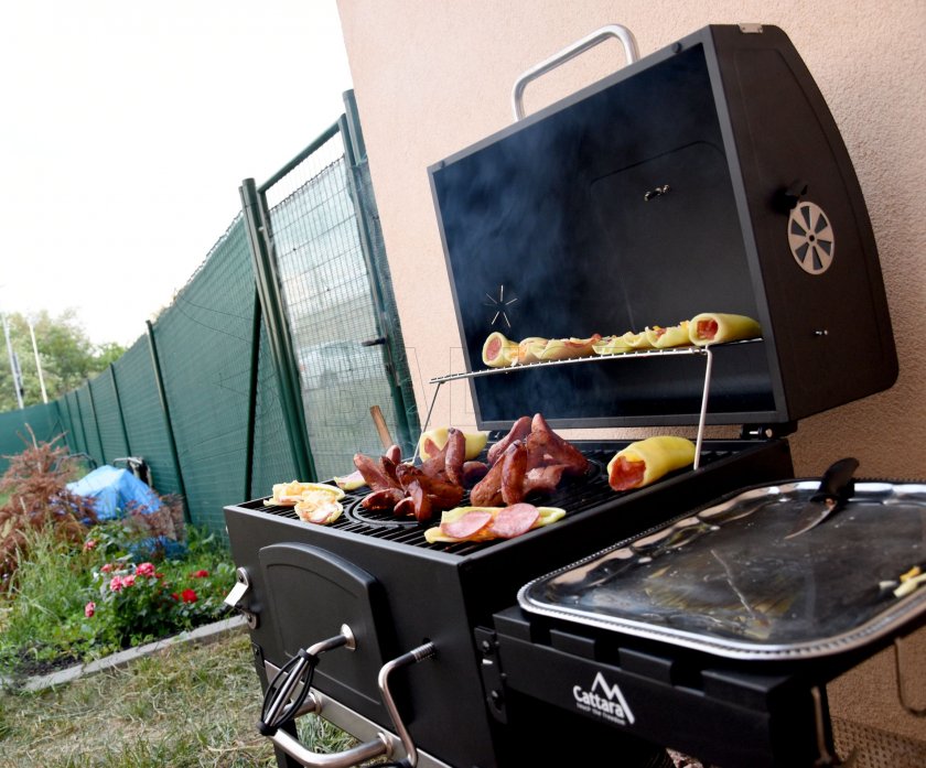 Royal faszenes grill, öntöttvas rács