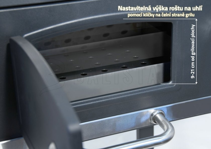 Royal faszenes grill, öntöttvas rács